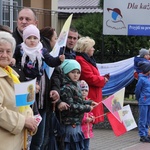 Powitanie ikony MB Częstochowskiej w Lubochni