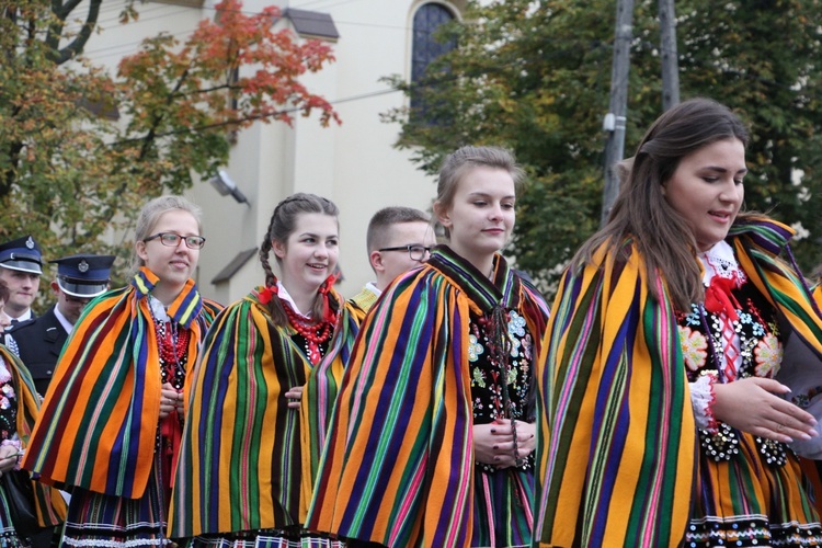 Powitanie ikony MB Częstochowskiej w Lubochni