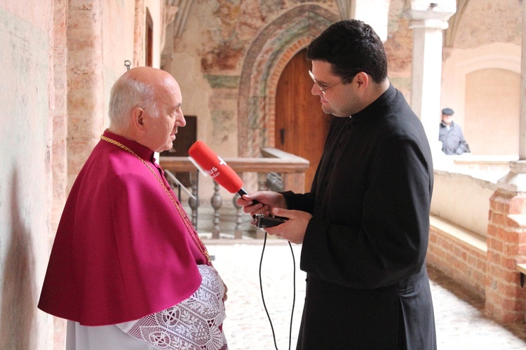 75. urodziny abp. Wojciecha Ziemby w Lidzbarku Warmińskim