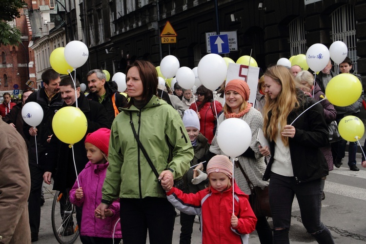 I Małopolski Marsz dla Życia i Rodziny cz. 1