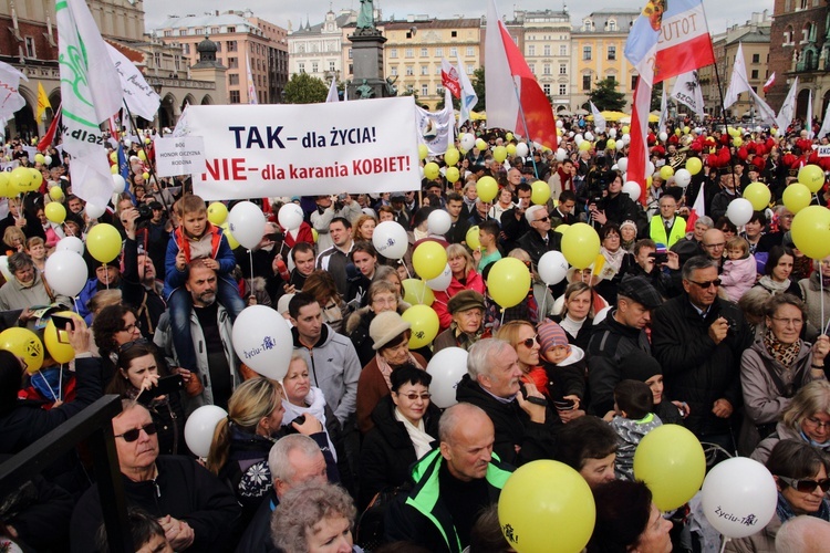 I Małopolski Marsz dla Życia i Rodziny cz. 1