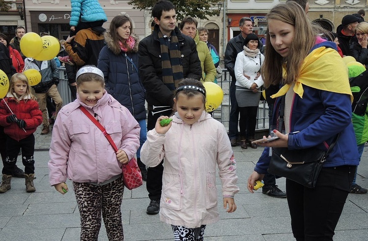 Dzień Papieski AD 2016 na Rynku w Bielsku-Białej