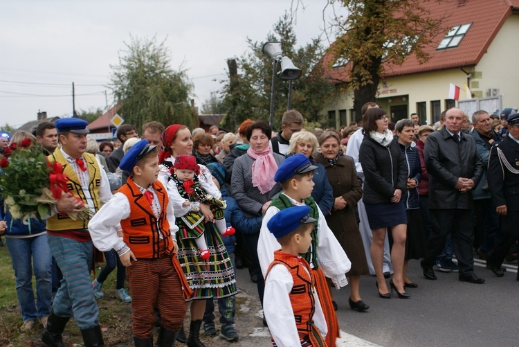 Powitanie ikony MB Częstochowskiej w Budziszewicach