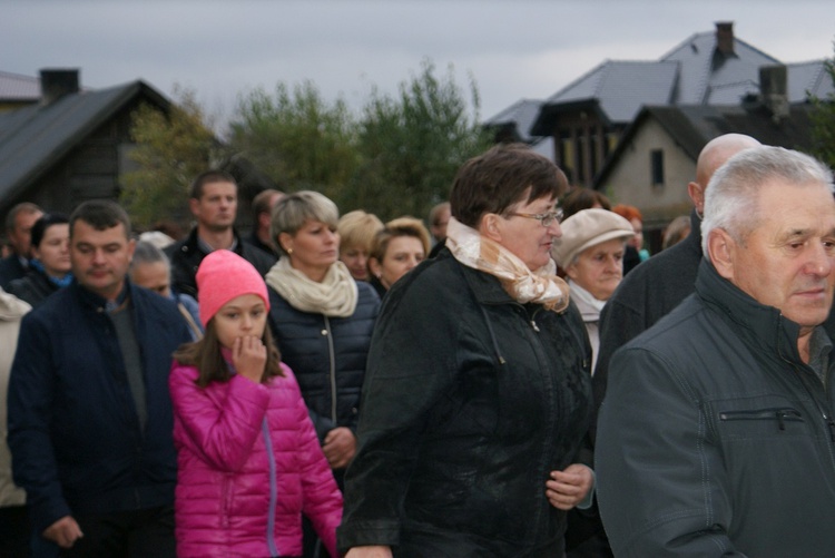 Powitanie ikony MB Częstochowskiej w Budziszewicach