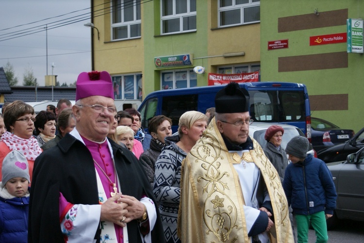 Powitanie ikony MB Częstochowskiej w Budziszewicach