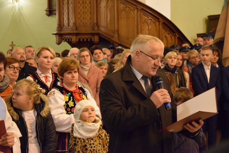 Powitanie ikony MB Częstochowskiej w Żelechlinku