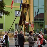 Powitanie ikony MB Częstochowskiej w Żelechlinku