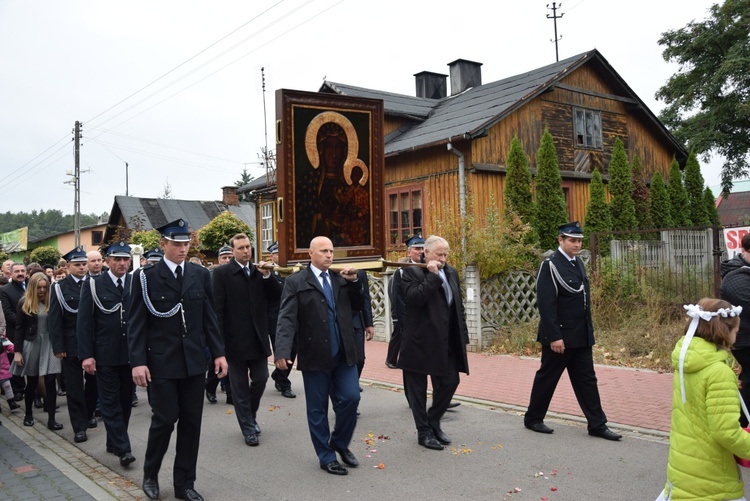 Powitanie ikony MB Częstochowskiej w Żelechlinku