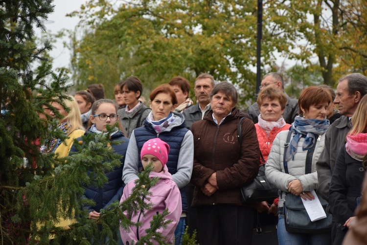 Powitanie ikony MB Częstochowskiej w Żelechlinku