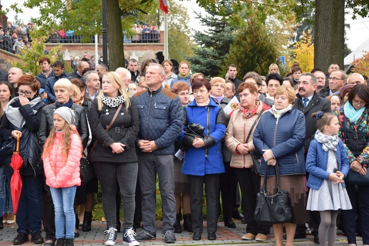 Powitanie ikony MB Częstochowskiej w Żelechlinku