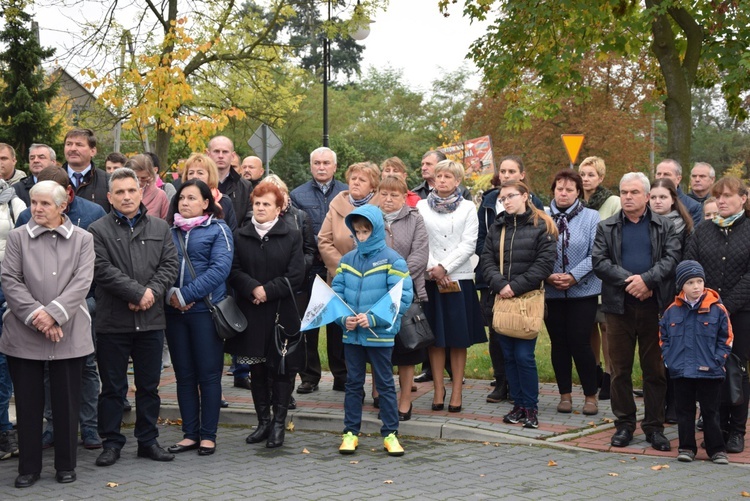 Powitanie ikony MB Częstochowskiej w Żelechlinku