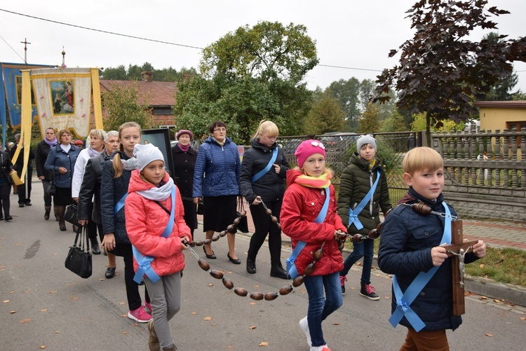 Powitanie ikony MB Częstochowskiej w Żelechlinku