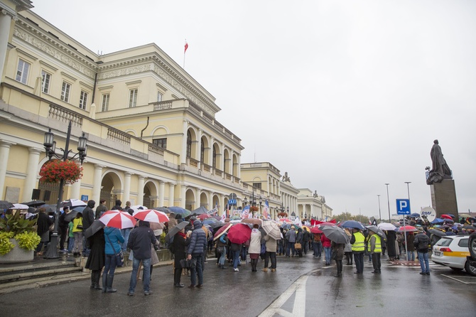 Protest przeciwko reformie edukacji