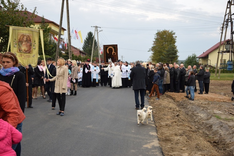 Powitanie ikony MB Częstochowskiej w Kochanowie