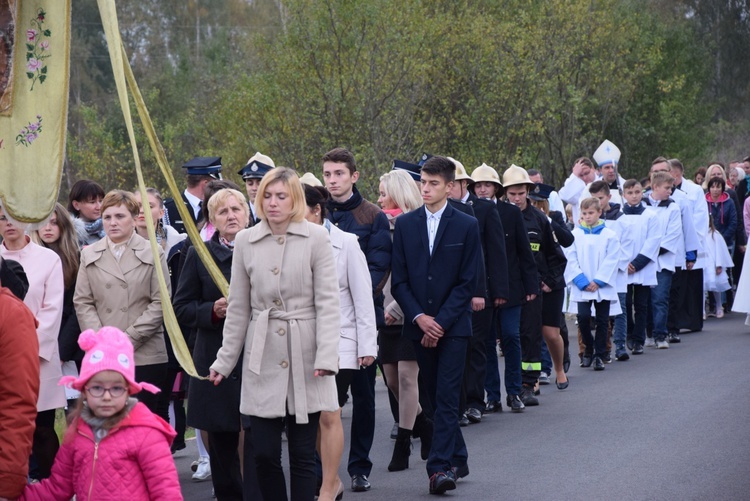 Powitanie ikony MB Częstochowskiej w Kochanowie