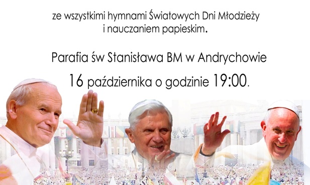 Uwielbiaj Pana z młodymi świata!