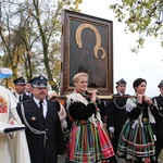 Powitanie ikony MB Częstochowskiej w Białyninie