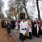 Powitanie ikony MB Częstochowskiej w Białyninie