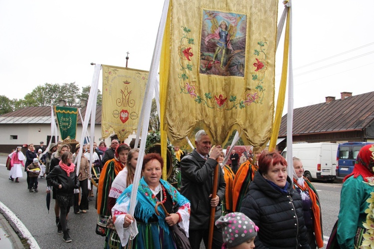 Powitanie ikony MB Częstochowskiej w Białyninie