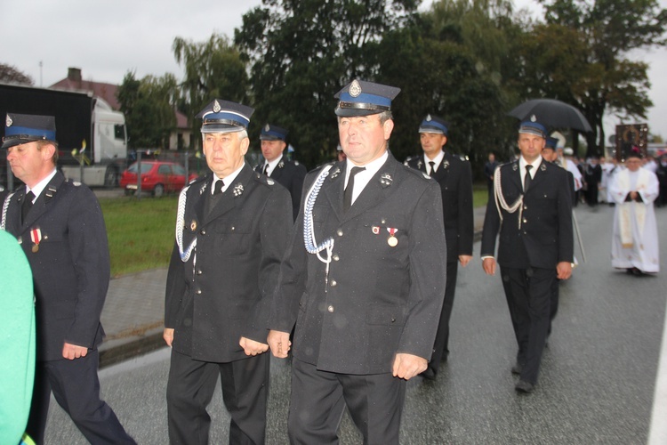 Powitanie ikony MB Częstochowskiej w Głuchowie