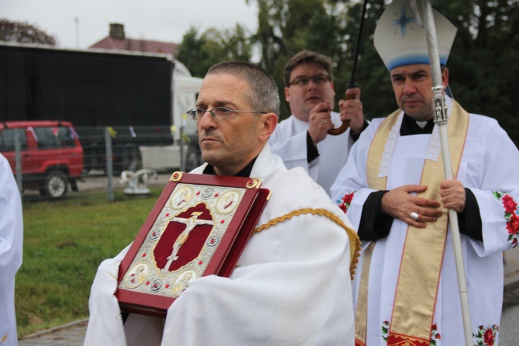 Powitanie ikony MB Częstochowskiej w Głuchowie