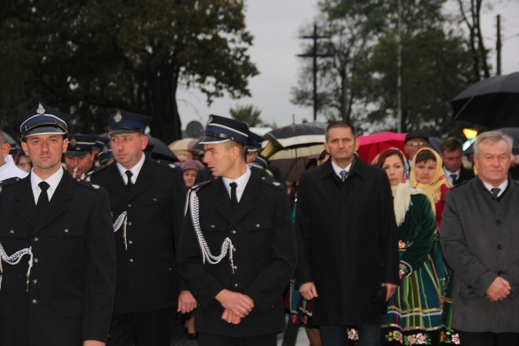 Powitanie ikony MB Częstochowskiej w Głuchowie