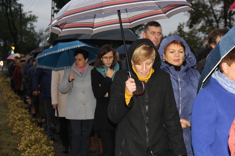 Powitanie ikony MB Częstochowskiej w Głuchowie