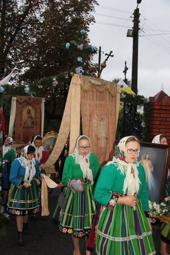 Powitanie ikony MB Częstochowskiej w Głuchowie