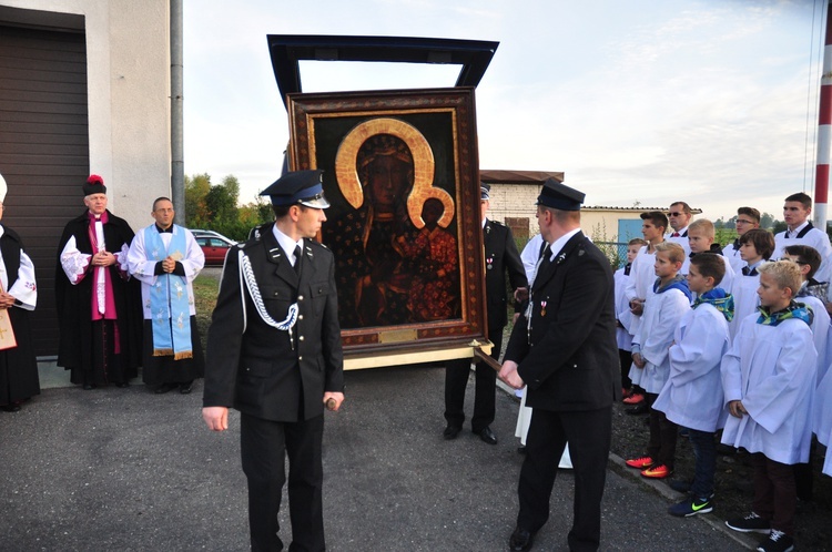 Powitanie ikony MB Częstochowskiej w Wysokienicach