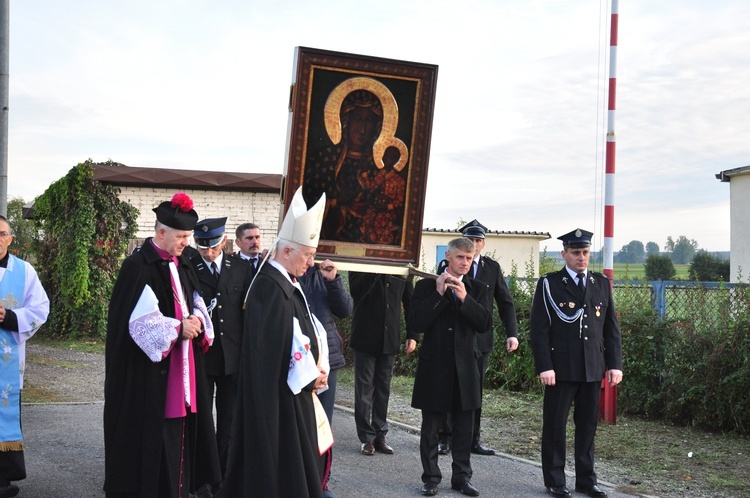 Powitanie ikony MB Częstochowskiej w Wysokienicach