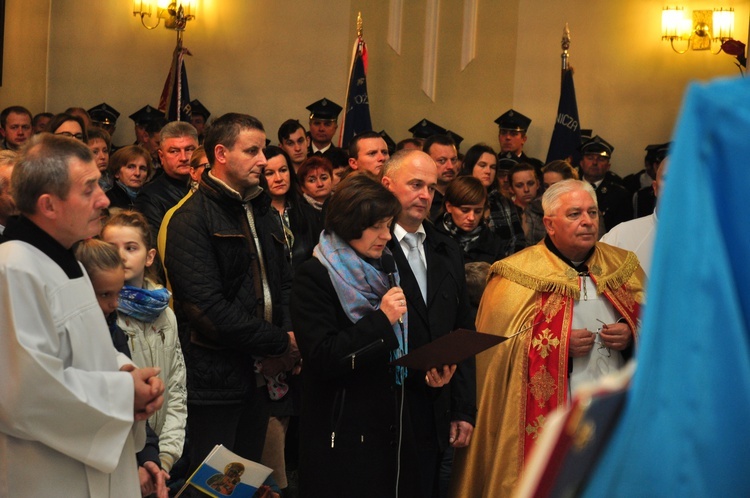 Powitanie ikony MB Częstochowskiej w Wysokienicach