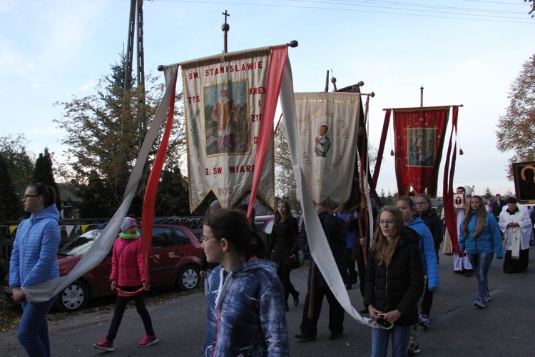 Powitanie ikony MB Częstochowskiej w Boguszycach