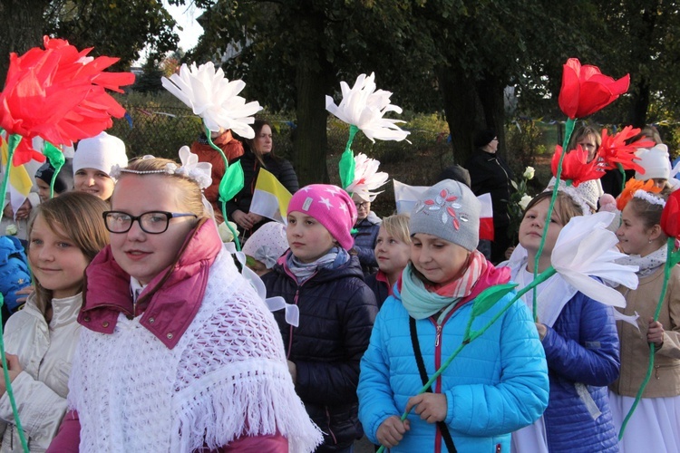 Powitanie ikony MB Częstochowskiej w Boguszycach