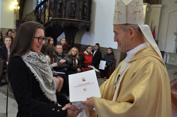 Stypendia Fundacji Abp. Jerzego Ablewicza 2016