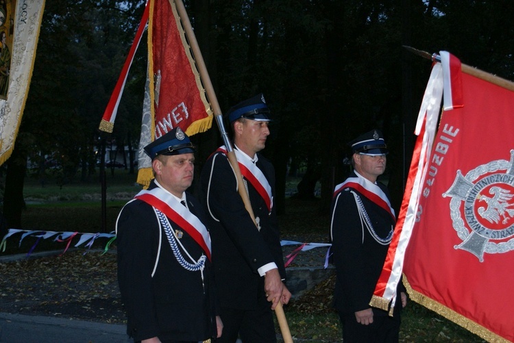 Powitanie ikony MB Częstochowskiej w Cielądzu