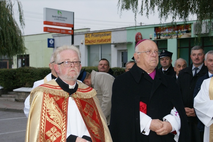 Powitanie ikony MB Częstochowskiej w Cielądzu