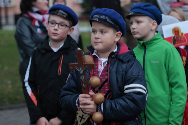 Powitanie ikony MB Częstochowskiej w Rawie Mazowieckiej