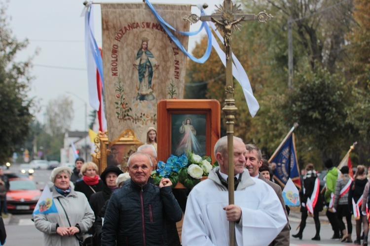 Powitanie ikony MB Częstochowskiej w Rawie Mazowieckiej