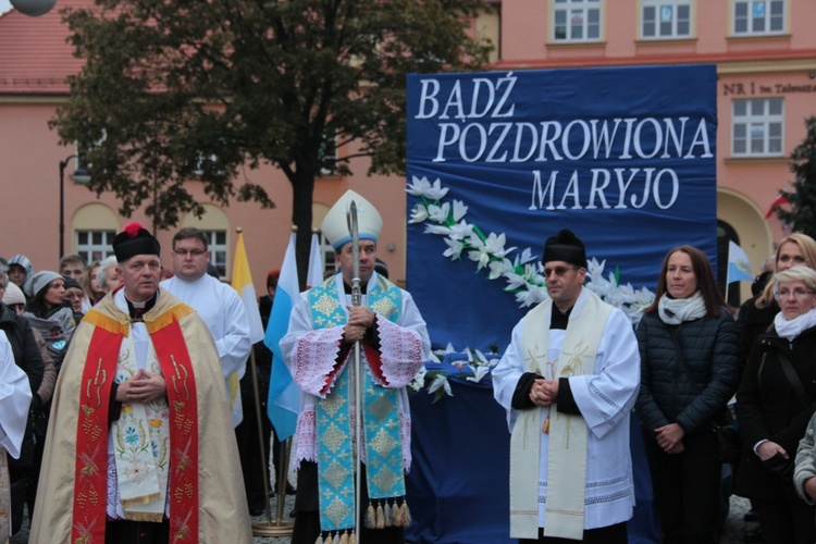 Powitanie ikony MB Częstochowskiej w Rawie Mazowieckiej