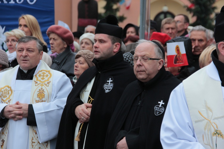 Powitanie ikony MB Częstochowskiej w Rawie Mazowieckiej