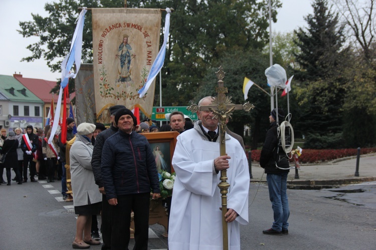 Powitanie ikony MB Częstochowskiej w Rawie Mazowieckiej