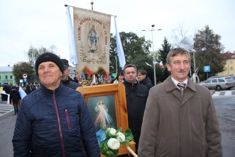 Powitanie ikony MB Częstochowskiej w Rawie Mazowieckiej