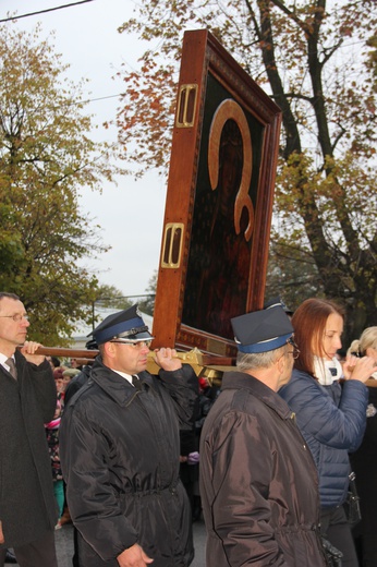 Powitanie ikony MB Częstochowskiej w Rawie Mazowieckiej