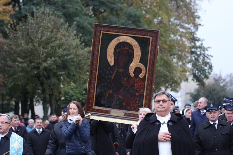 Powitanie ikony MB Częstochowskiej w Rawie Mazowieckiej