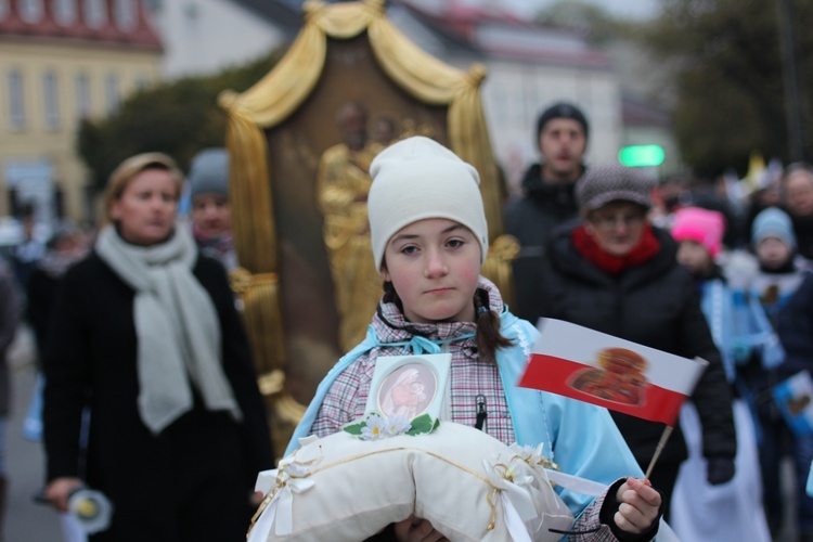 Powitanie ikony MB Częstochowskiej w Rawie Mazowieckiej