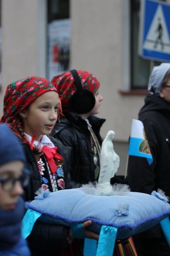 Powitanie ikony MB Częstochowskiej w Rawie Mazowieckiej