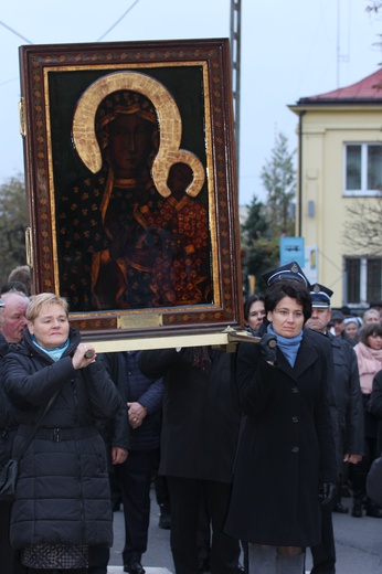 Powitanie ikony MB Częstochowskiej w Rawie Mazowieckiej