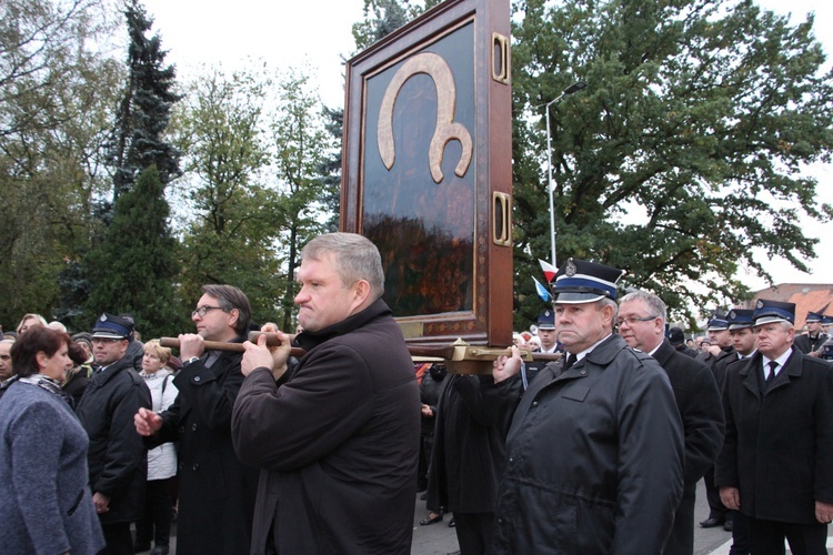 Powitanie ikony MB Częstochowskiej u oo. pasjonistów