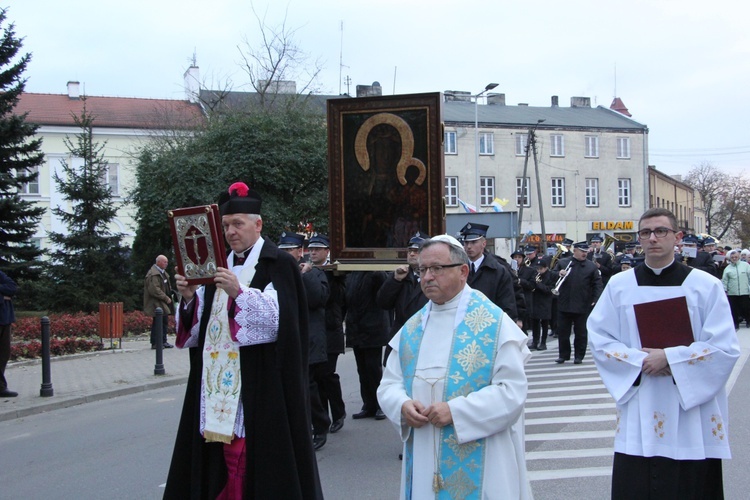 Powitanie ikony MB Częstochowskiej u oo. pasjonistów