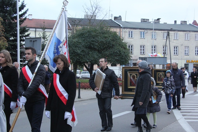 Powitanie ikony MB Częstochowskiej u oo. pasjonistów